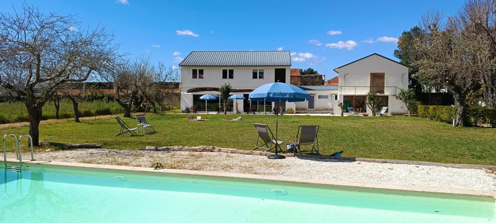Casa De Arcos Pension Anadia Buitenkant foto